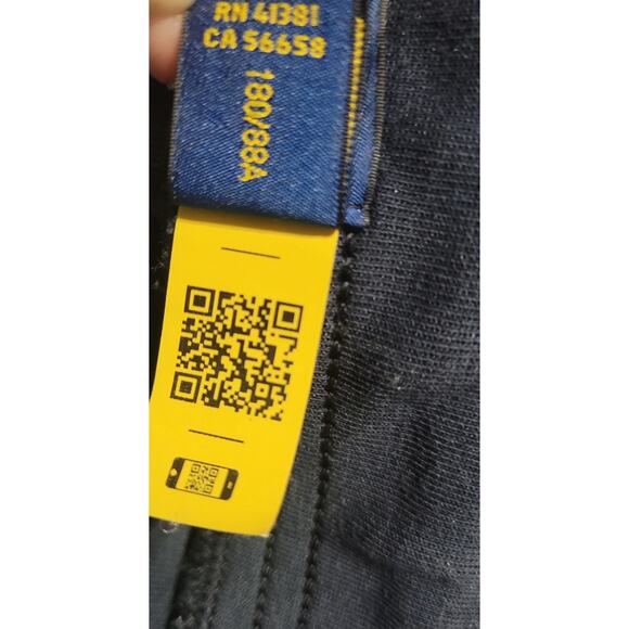 Polo Ralph Lauren Cargo Jogger Pants Men's L Navy Blue Athleisure Sweatpants - Picture 11 of 14